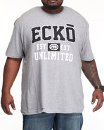 Men Big Brand Arch Tee (B&T) Grey Large