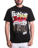 Men Genius Camo Tee Black Xx-Large