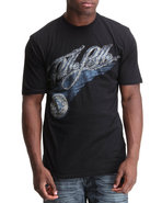 Men S/S Wing Tee Black X-Large