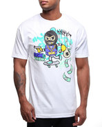 Dgk Men Dgk X Tkdk Robber Tee White X-Large