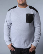 Men Rosetta Long Sleeve Thermal (B +T) Grey 5X