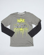 Boys Nike Since 1972 Twofer (8-20) Grey Large