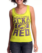 Women Active Tank Top Green Small