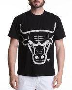 Nba, Mlb, Nfl Gear Men Chicago Bulls Big Up Tee Bl