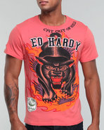 Men Fierce Panther Tee Red Xx-Large