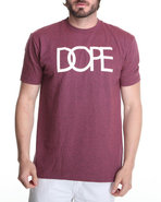 Men Classic Dope Logo Tee Red Small