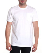 Men Required Alpha Crew Shirt White Large