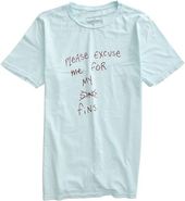 Wellen Please Excuse My Fins Short Sleeve Tee