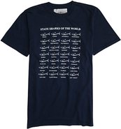 Toddland State Sharks Of The World Short Sleeve Te