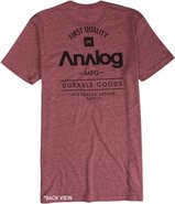 Analog The Goods Front And Back Short Sleeve Tee