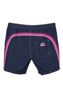 17 Inch Low Rise Boardshort in Navy with Purple