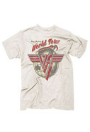 Chaser Van Halen   World Tour   Tee in Vintage Whi