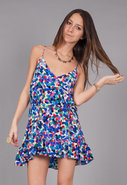 Wild One Short Dress in Confetti