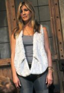 Munro Faux Fur Reversible Vest in Cream