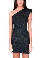 Sleeveless One Shoulder Dress in many colors