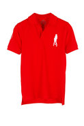 Jeremiah S/S Pique Polo in Flame