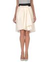 Knee length skirts - Item 35185473