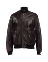 D'AMICO BOLOGNA Leather outerwear - Item 59132932
