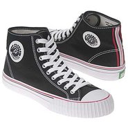 Center Hi Shoes (Black/White/Red) - Men's Shoes - 