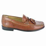Malaga Shoes (Cognac Tumbled) - Men's Shoes - 12.0
