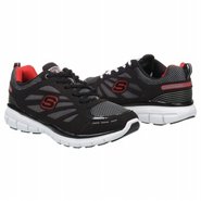 Complete Run Shoes (Black/Red) - Men's Shoes - 8.0