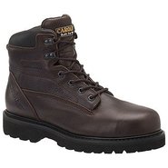 6  Waterproof Work Boot Boots (Dark Brown) - Men's