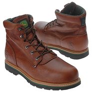 Tractor Safety Toe Boots (Tan) - Men's Boots - 9.0