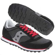 Jazz Low Pro Shoes (Black/Grey/Red) - Men's Shoes 