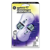 Appliance Bulbs, 40 Watts, Pack Of 2