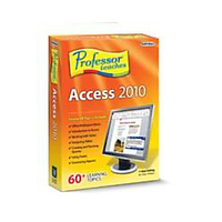 Professor Teaches Access 2010, Download Version