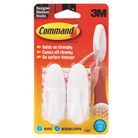 (TM) Command(TM) Medium Designer Hooks, 3-Lb Capac