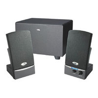 CA-3001RB 3-Piece Speaker System, Black