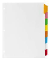 (R) Big Tab(R) Write-On(TM) 30% Recycled Tab Divid