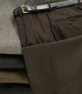 Signature Houndstooth Pleated Trouser- Sizes 44-48