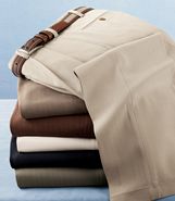 Cuffed Silk Pants- Sizes 44-48