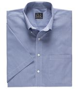 Traveler S/S Buttondown Patterned Cotton Sportshir