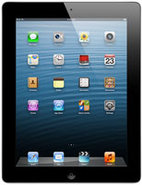 Black 4th Gen iPad With Retina Wi-Fi + Cellular 32