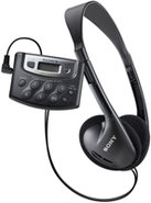Walkman Black Digital Tuning Weather FM AM Stereo 