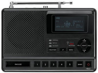 Table-Top Weather Hazard Alert Alarm Clock Radio -