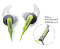 SIE2i Green In Ear Sport Headphones - SIE2IGREEN