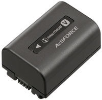 Black Rechargeable Battery Pack - NPF-V50