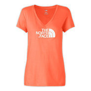 WOMENS SHORT-SLEEVE HALF DOME V-NECK TEE A8L XL