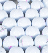 Women's Assorted Logo Over-Run White Golf Balls 1 