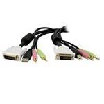 6' 4-in-1 KVM Switch Cable