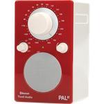 PALBTGR PAL Bluetooth Table Radio - High Gloss Red