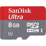8GB Ultra microSDHC UHS-I Class 10 Memory Card - S