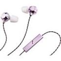 Open Box Bliss Womens Earphone w Mic Pale Lilac