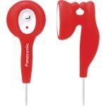 RP-HV21-R Stereo EarDrops Earbud Headphones - Red