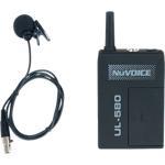 NUVOICE UL-580-3 3 WIRELESS BODYPACKS with LAVALIE
