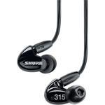 SE315 In-Ear Sound Isolating Headphones - Black